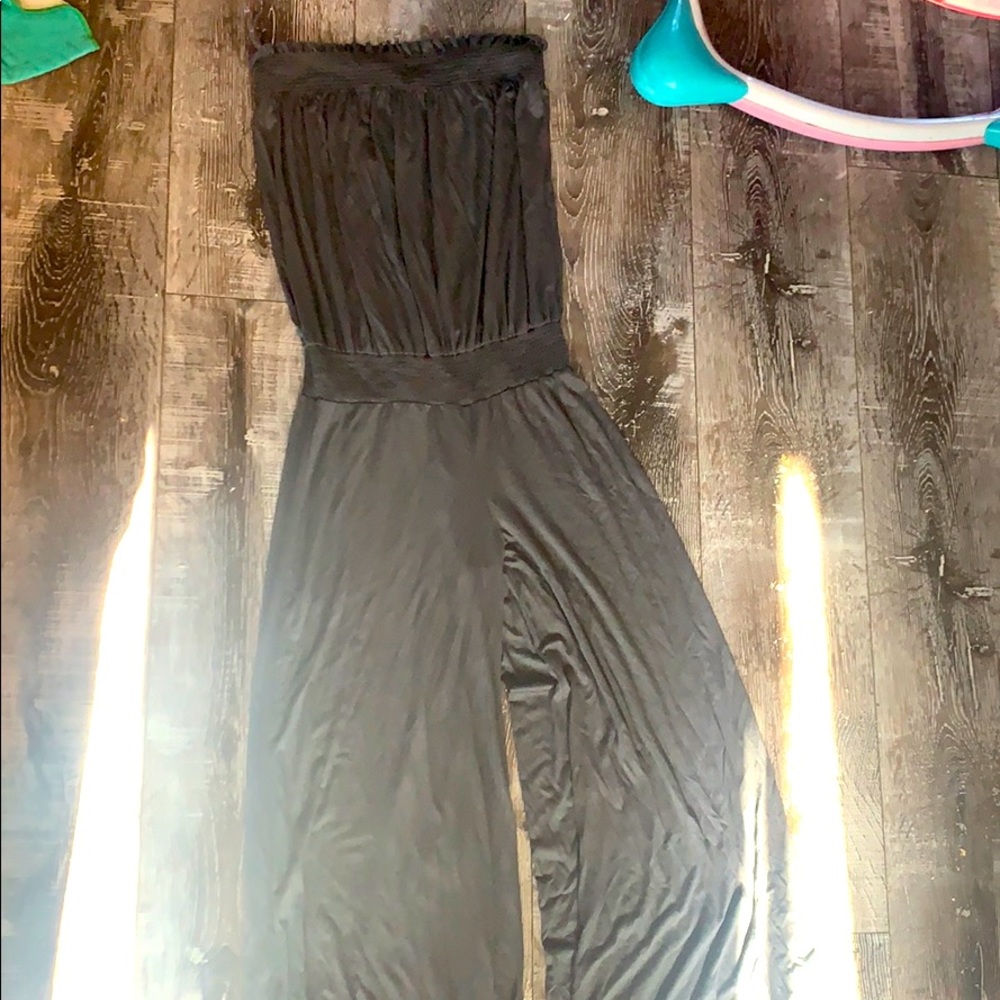 Strapless jumpsuit